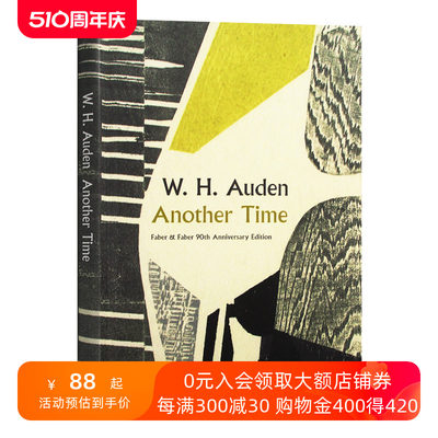 奥登 另一种时间 英文原版 Another Time Faber 90th Anniversary Edition 费伯90周年诗集系列 外国诗歌 英文版 进口原版英语书籍