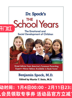 英文原版 Dr. Spock's the School Years 斯波克教子宝典 决定孩子一生的沉思录 英文版 进口英语原版书籍