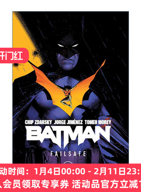 蝙蝠侠 英文原版 Batman Vol.1 Failsafe 卷一 故障保险 DC漫画 精装 Chip Zdarsky 英文版 进口英语原版书籍