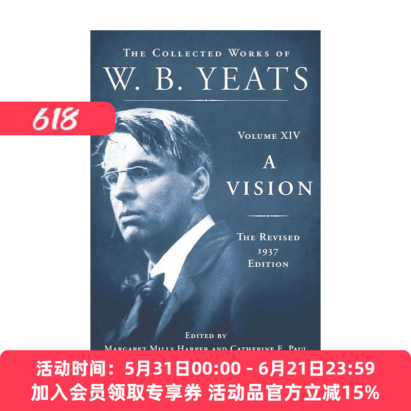 英文原版 A Vision the Revised 1937 Edition 幻象 叶芝文集 1937修订版 精装 英文版 进口英语原版书籍
