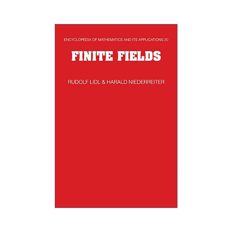 现货 英文原版 Finite Fields 有限域 剑桥数学百科及应用系列 英文版 进口英语原版书籍