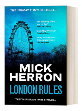 伦敦条约 英文原版小说 London Rules 网剧流人原著间谍小说 Mick Herron 米克·埃隆 Slough House 5 斯劳部门系列 进口英语书籍