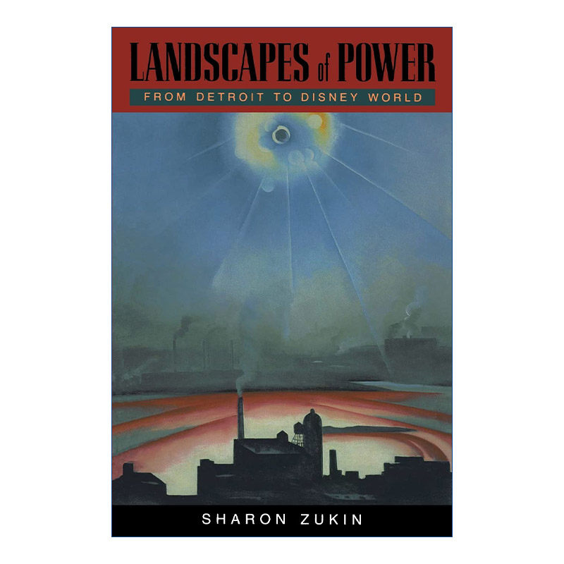 权力地景  英文原版 Landscapes of Power 从底特律到迪士尼世界 社会学 城市规划 Sharon Zukin 英文版 进口英语原版书籍