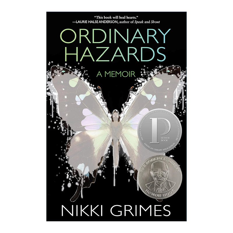英文原版 Ordinary Hazards 普通危险 青少年传记 诗歌 普林兹奖 Nikki Grimes 精装 英文版 进口英语原版书籍
