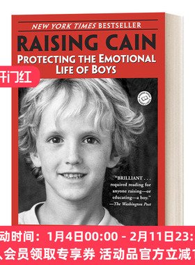 英文原版 Raising Cain Protecting the Emotional Life of Boys 培养高情商男孩 英文版 进口英语原版书籍