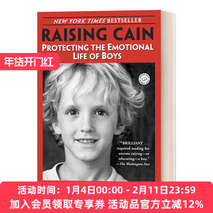 英文原版 Raising Cain Protecting the Emotional Life of Boys 培养高情商男孩 英文版 进口英语原版书籍