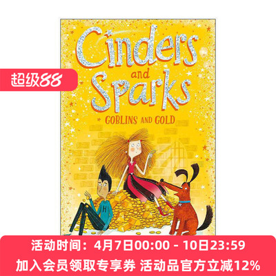 英文原版 Cinders and Sparks Goblins and Gold 小辛和小帕系列3 爆笑改编童话 儿童幽默故事书 英文版 进口英语原版书籍