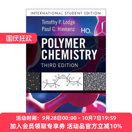 高分子化学  英文原版 Polymer Chemistry 第3版 英文版 进口英语原版书籍