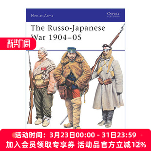1905 The 1904–05 英文原版 历史上 进口英语原版 Japanese 英文版 Russo 书籍 War 军队系列 俄日战争1904