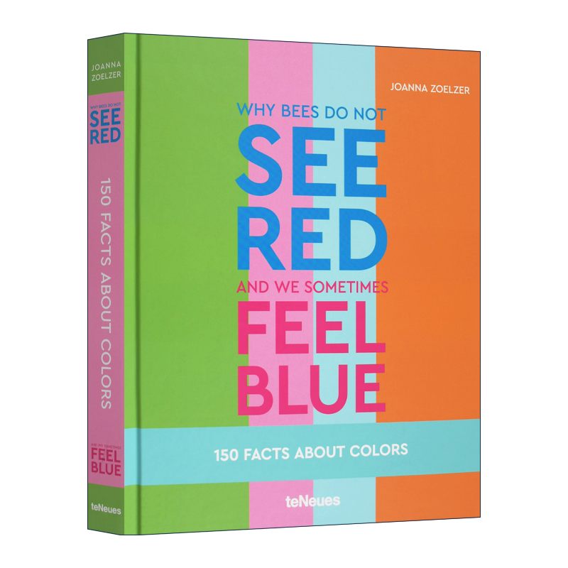 关于颜色的 英文原版 Why bees do not see red and we sometimes feel blue 关于颜色的150个事实 精装 英文版 进口英语原版书籍