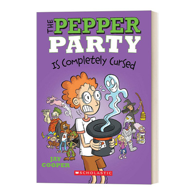 英文原版 The Pepper Party Is Completely Cursed 佩珀一家3 爆笑成长故事 初级章节书 温馨家庭主题 英文版 进口英语原版书籍
