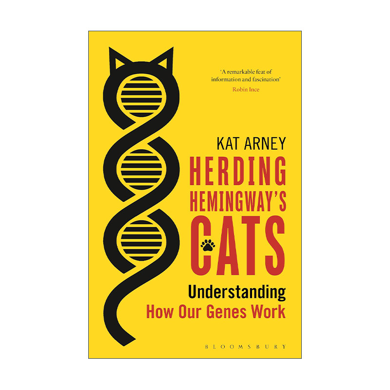英文原版 Herding Hemingway's Cats 海明威的猫 基因是如何运作的 凯特·阿尼 英文版 进口英语原版书籍