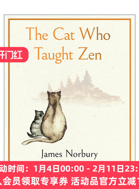 英文原版 The Cat Who Taught Zen 教禅的猫 精装插图版 英文版 进口英语原版书籍