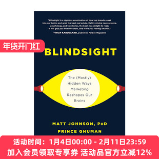 英文原版 Blindsight 上瘾的秘密 潜移默化的营销方式如何重塑我们的大脑 Matt Johnson 精装 英文版 进口英语原版书籍