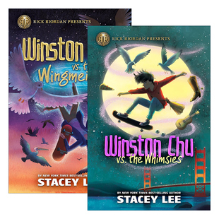 英文原版 Rick Riordan Presents 温斯顿·朱系列2册 儿童奇幻冒险小说 Stacey Lee 英文版 进口英语原版书籍