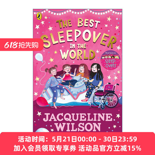 英文原版 The Best Sleepover in the World 在朋友家过夜2 夜宿派对 英国儿童文学女王 Jacqueline Wilson 进口英语原版书籍