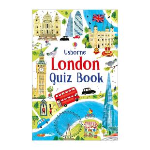 Book 伦敦问答手册 儿童趣味知识 英文原版 进口英语原版 Quiz 英文版 书籍 London