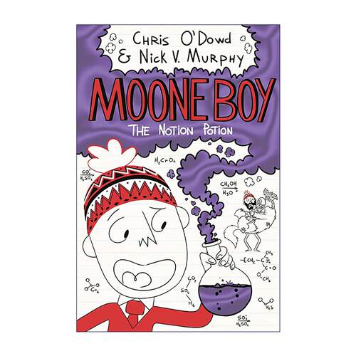 英文原版 Moone Boy 3 The Notion Potion 月亮男孩3 奇思妙想药水 儿童幽默爆笑小说 英文版 进口英语原版书籍