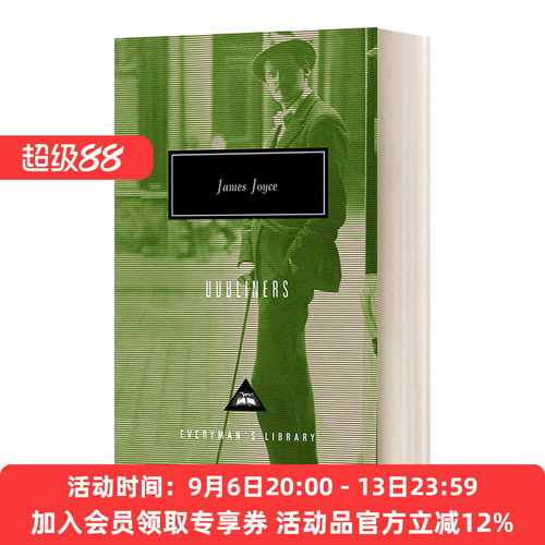 都柏林人 英文原版小说 Dubliners 詹姆斯·乔伊斯 Everyman精装版 英文版 进口英语原版书籍