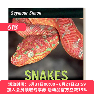 英文原版绘本 Snakes 科学博物馆 蛇 自然科学科普绘本 STEM读物 英文版 进口英语原版书籍