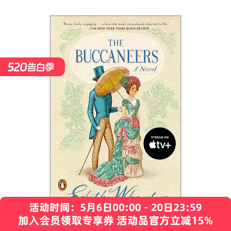 英文原版 The Buccaneers 海盗 纯真年代作者Edith Wharton伊迪丝·华顿 英文版 进口英语原版书籍