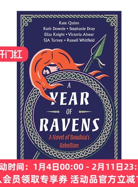 英文原版 A Year of Ravens 乌鸦之年 布迪卡叛乱 历史小说 亚马逊畅销书作者Kate Quinn 英文版 进口英语原版书籍