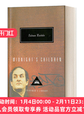 华研原版 午夜之子 萨曼·鲁西迪 英文原版小说 Midnight's Children Everyman精装版 英文版 进口英语原版书籍