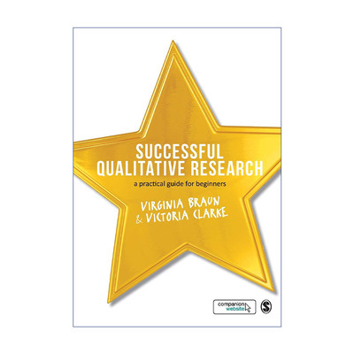 成功的定性研究  英文原版 Successful Qualitative Research 初学者实用指南 弗吉尼亚·布劳恩 英文版 进口英语原版书籍