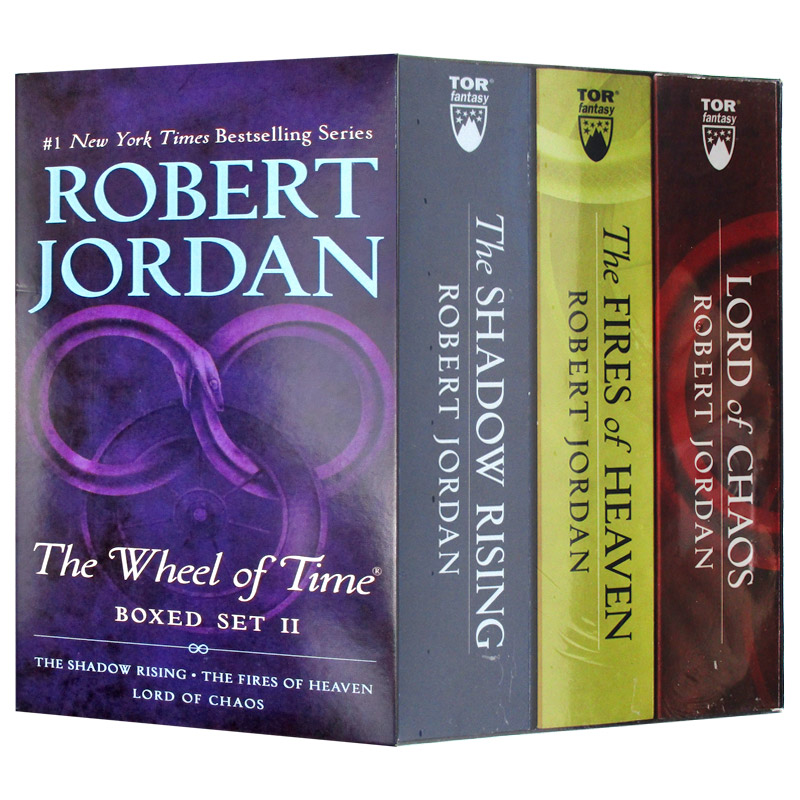时间之轮4-6册盒装 英文原版小说 The Wheel of Time Premium Boxed Set II 经典奇幻文学 罗伯特乔丹 Robert Jordan 英文版英语书