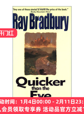 英文原版 Quicker Than the Eye 温柔的谋杀 雷布拉德伯里 英文版 进口英语原版书籍