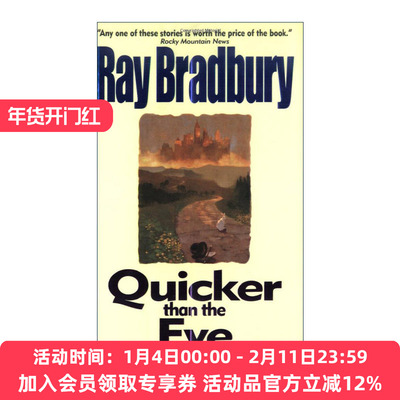 英文原版 Quicker Than the Eye 温柔的谋杀 雷布拉德伯里 英文版 进口英语原版书籍