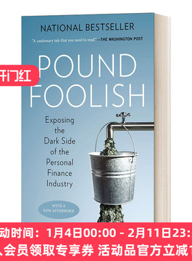愚蠢的英镑 英文原版 Pound Foolish 揭露个人金融行业的黑暗面 英文版 进口英语原版书籍