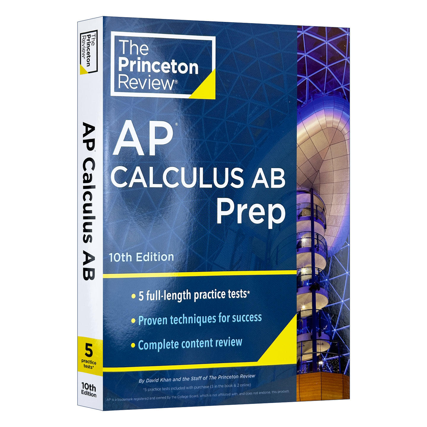 普林斯顿评论AP微积分AB 英文原版 Princeton Review AP Calculus AB Prep 10th Edition 第10版 2024 英文版 进口英语原版书籍