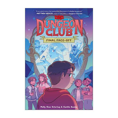 英文原版 Dungeons & Dragons Dungeon Club Final Face-off 龙与地下城 地下城俱乐部之决战 漫画 英文版 进口英语原版书籍