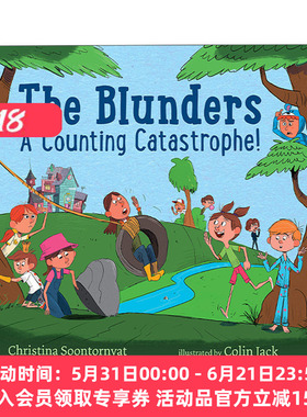 英文原版 The Blunders A Counting Catastrophe 错误 一场数数的灾难! 纽伯瑞奖得主Christina Soontornvat 英文版 进口英语书籍