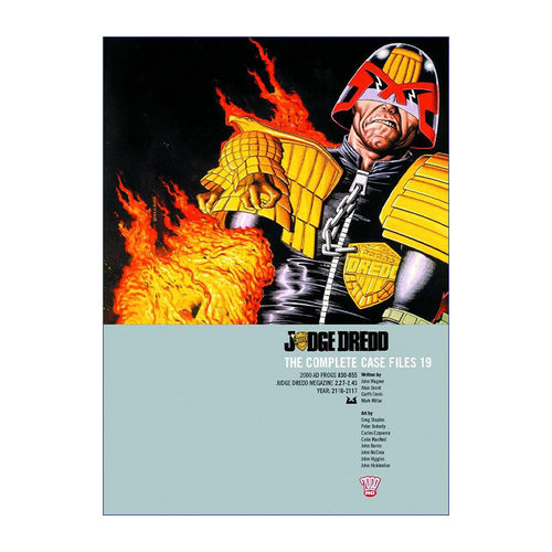 特警判官  英文原版 Judge Dredd Case Files 19 漫画合集19 英文版 进口英语原版书籍