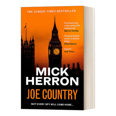 英文原版小说 Joe Country 乔村 网剧流人原著间谍小说 Mick Herron 米克·埃隆 Slough House 6 斯劳部门系列 进口英语原版书籍