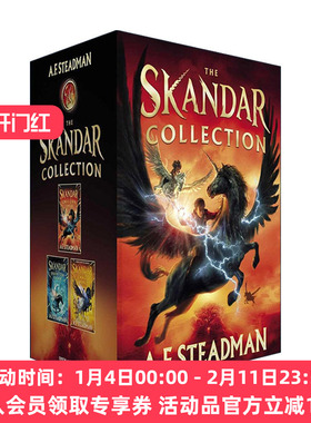 现货 斯坎达1-3册盒装 精装 英文原版 The Skandar Collection 英文版 进口英语原版书籍