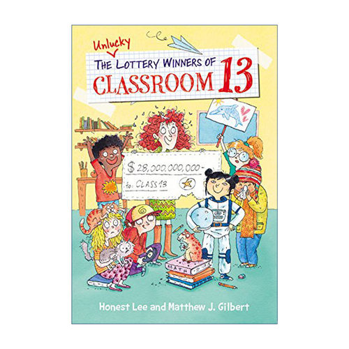 号教室  英文原版 The Unlucky Lottery Winners of Classroom 13 13号教室1 趣味幽默章节书 英文版 进口英语原版书籍