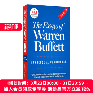 Warren 书籍 英文原版 进口英语原版 英文版 Buffett Essays The 信 巴菲特致股东
