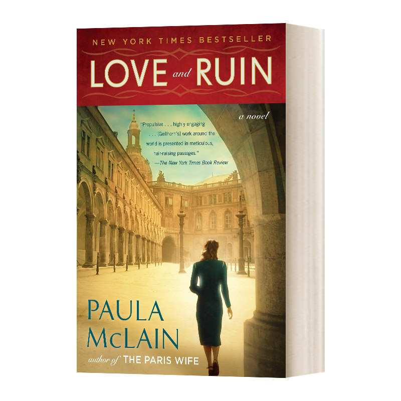 英文原版小说 Love and Ruin 我不可能只是仰望着你 Paula McLain保拉·麦克莱恩 英文版 进口英语原版书籍 书籍/杂志/报纸 文学类原版书 原图主图