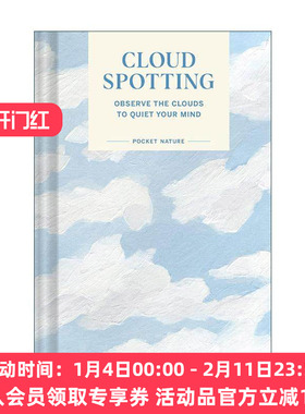 英文原版 Cloud Spotting 探索自然系列 观云 静心 精装口袋书 英文版 进口英语原版书籍