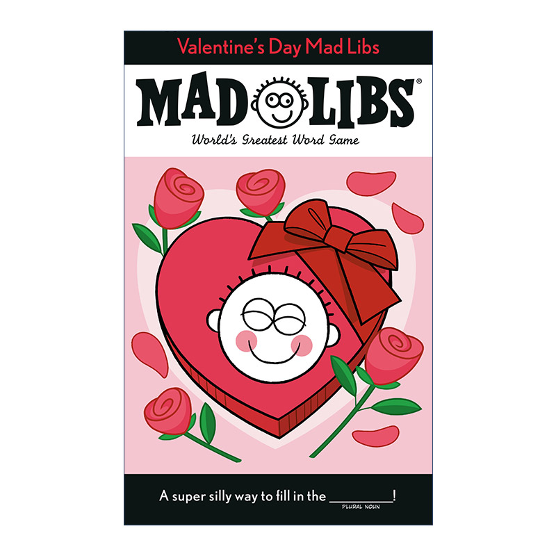 情人节 英文原版 Valentine's Day Mad Libs 疯狂填词游戏 英文版 进口英语原版书籍
