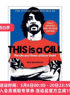 英文原版 This Is a Call 涅槃乐队Nirvana鼓手大卫·格鲁传记 Dave Grohl 英文版 进口英语原版书籍
