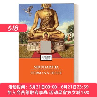 英文原版小说 Siddhartha 悉达多 赫尔曼黑塞代表小说 Enriched Classics系列 英文版 进口英语原版书籍