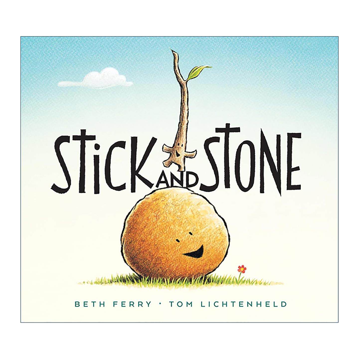英文原版 Stick and Stone 棍子与石头 纸板书 英文版 进口英语原版书籍