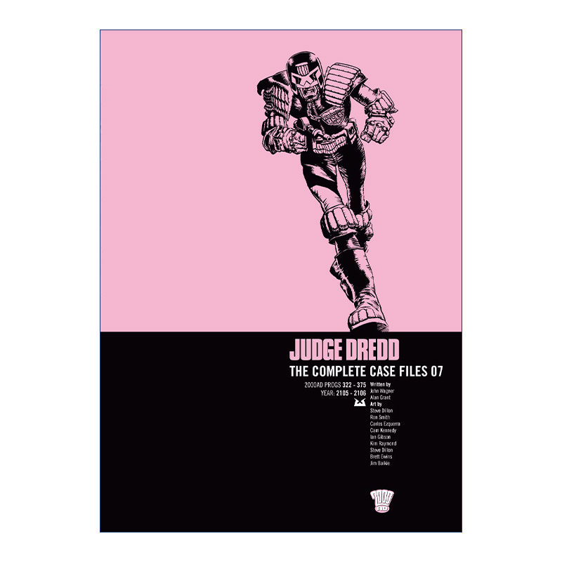 特警判官  英文原版 Judge Dredd Case File 7 漫画合集7 英文版 进口英语原版书籍