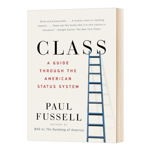 华研原版 格调 社会等级与生活品味 英文原版 Class Paul Fussell 英文版 进口英语书籍