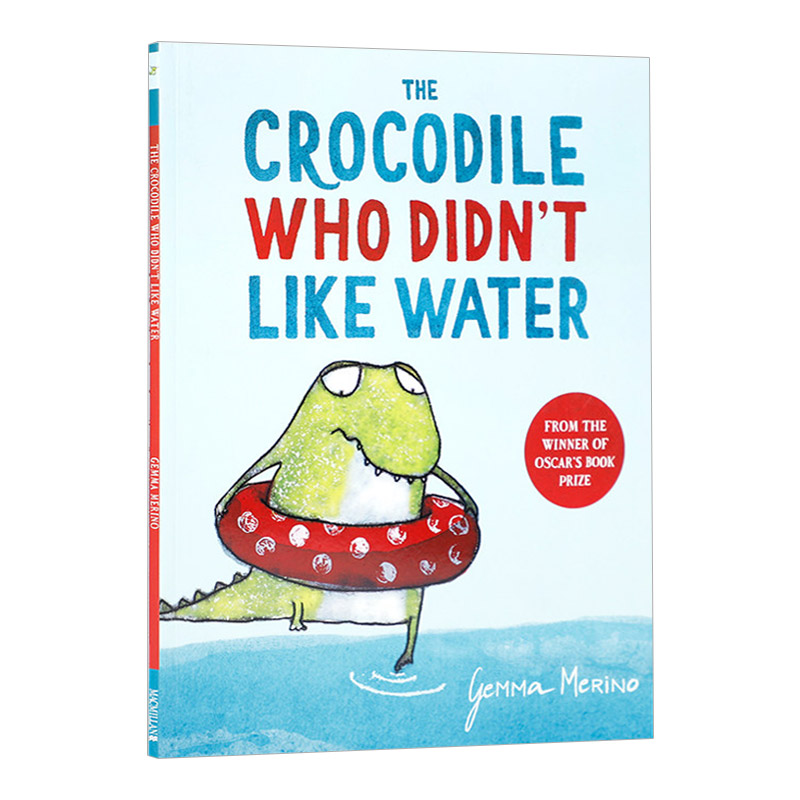 英文原版绘本 The Crocodile Who Didn't Like Water不喜欢水的鳄鱼英文版进口英语原版书籍