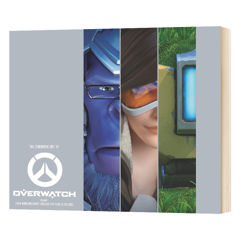 华研原版 守望先锋艺术画册设定集 英文原版 The Cinematic Art of Overwatch 英文版 进口英语书籍